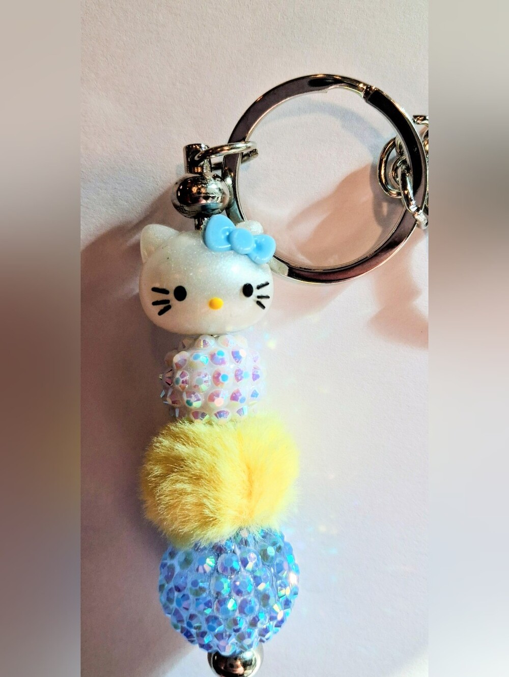 🎀 Handmade Hello Kitty Bag Clip / Keychain